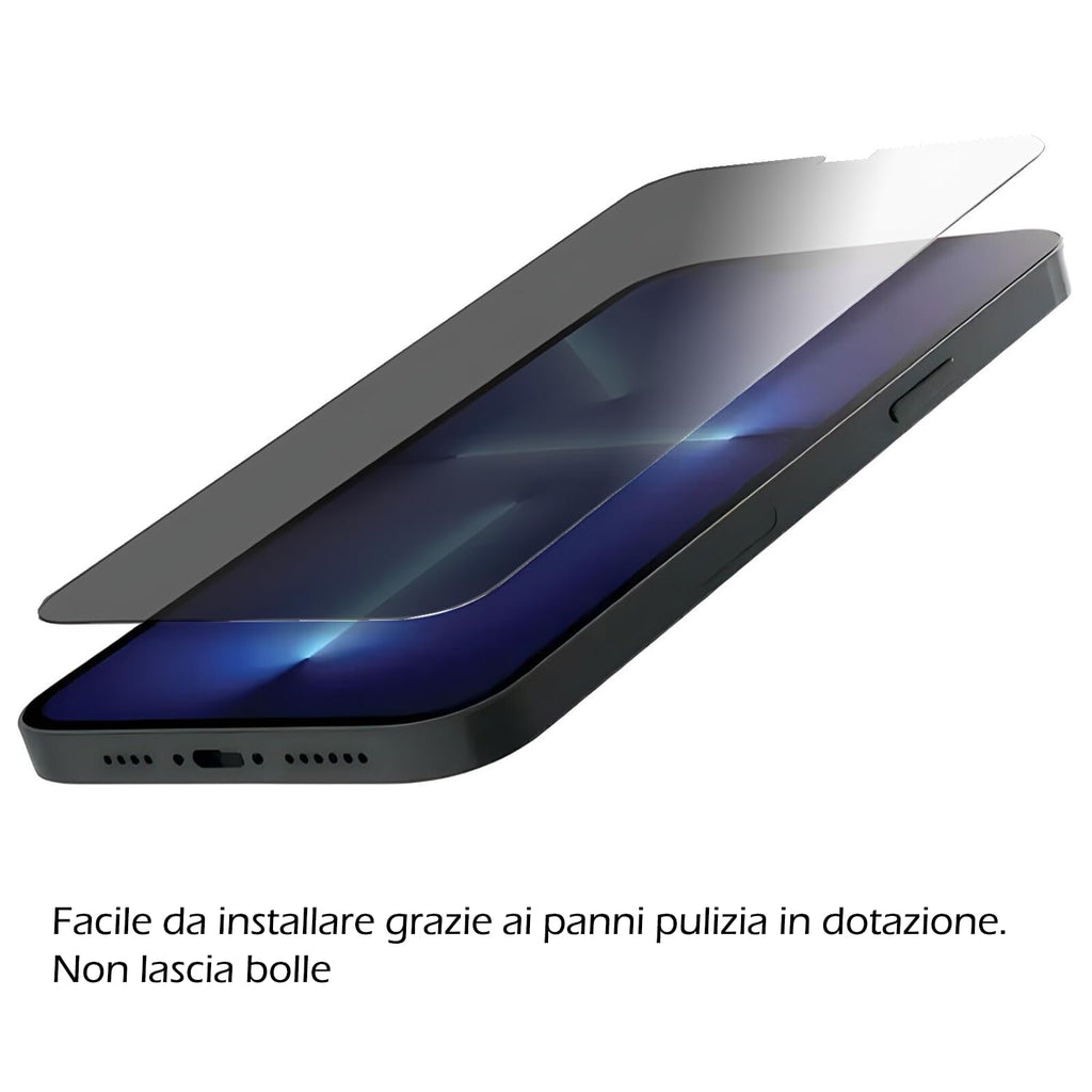 Pellicola lucida privacy per iPhone