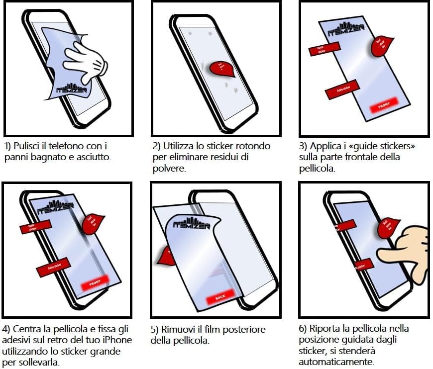 Pellicola opaca privacy per iPhone