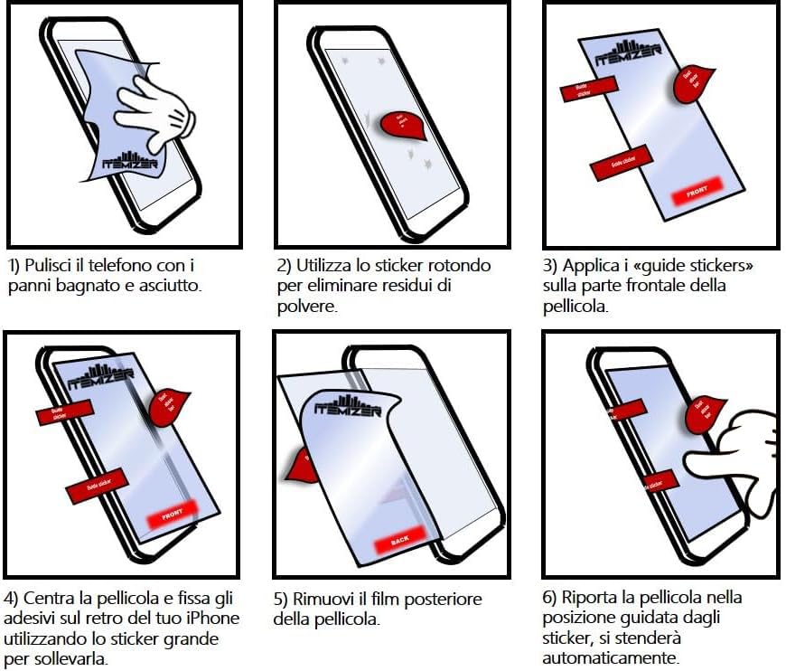 Pellicola opaca privacy per iPhone
