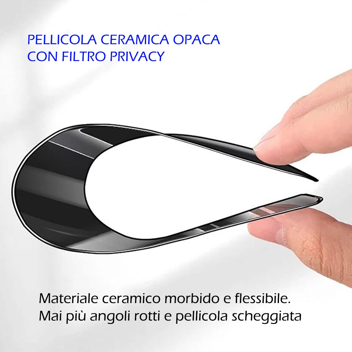 Pellicola opaca privacy per iPhone