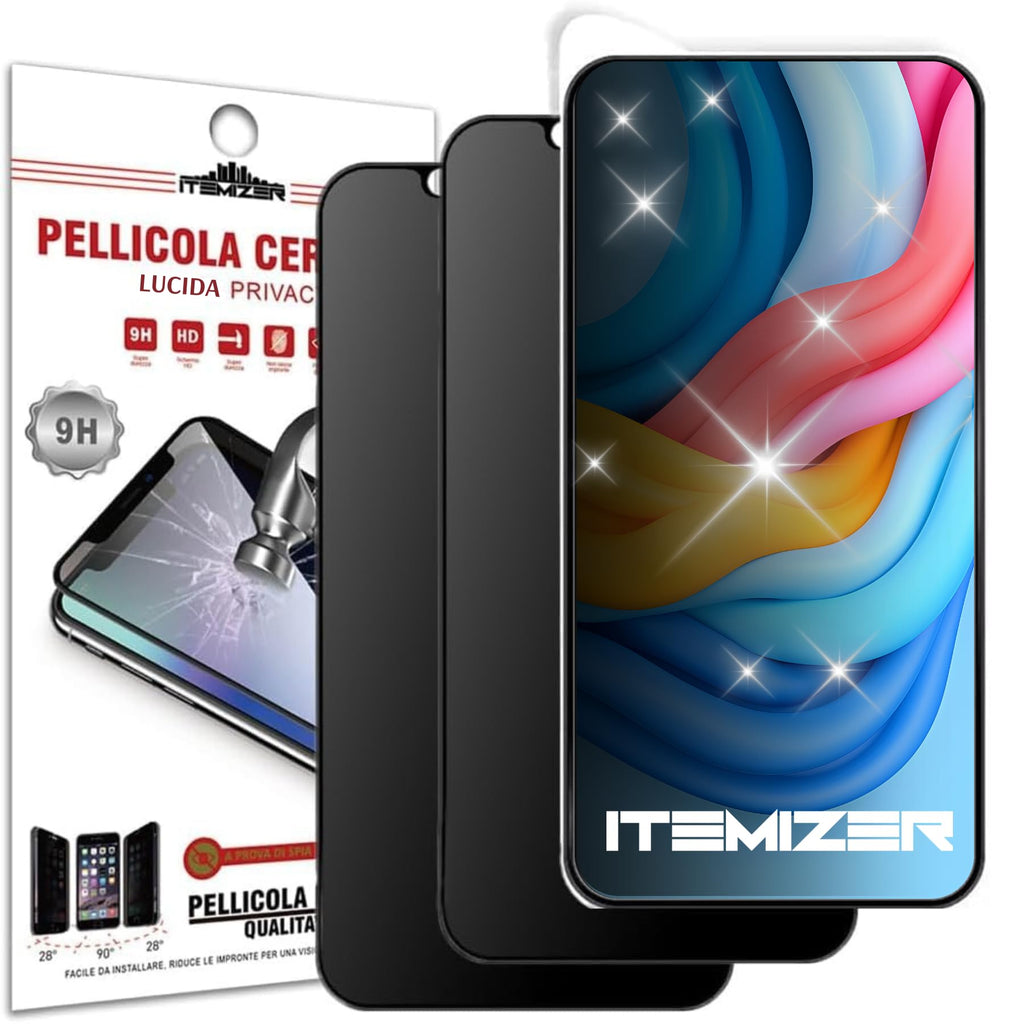 Pellicola lucida privacy per iPhone