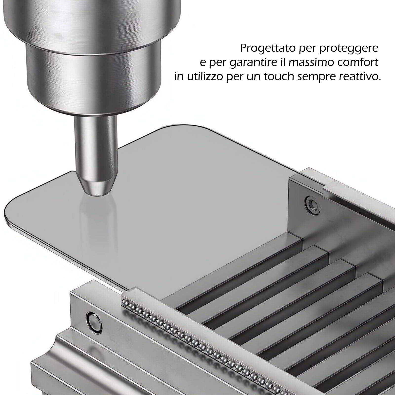 Pellicola lucida privacy per iPhone